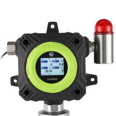 Food Industry Fixed Gas Detector For CLO2 CO2 O2 To Sterilization And Preservation
