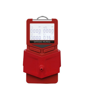 IP66/IP68 Diffusion Multi Gas Detector Portable Gas Detector with 24h Standby Time