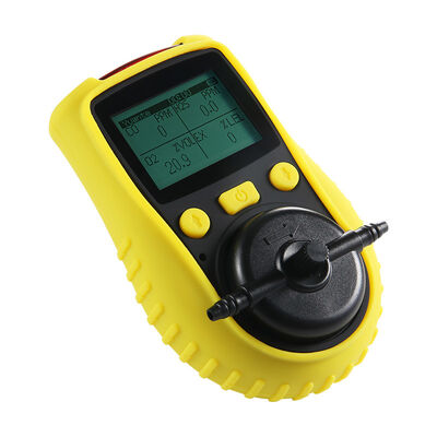 Portable Multi-Gas Detector with Diffusion Sampling, Ex ia IIC T4, and IP65 Protection