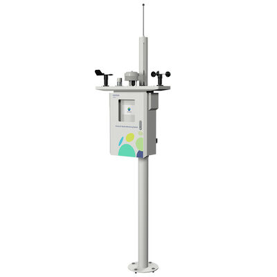 AQD5000 Ambient Air Quality Station with ppb Gas Detection, PM2.5/PM10 Measurement, and Weather Data Collection