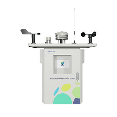 Ambient Air Quality Station with ppb Gas Detection, PM2.5/PM10 Measurement, and Weather Data Collection