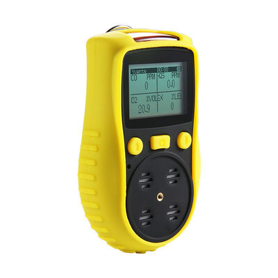 IP65 Portable Multi Gas Detector O2 CO SO2 Electrochemical Multi Gas Monitor for Industrial Safety Monitoring