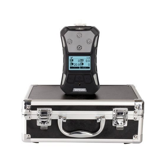 Portable Carbon Monoxide Analyzer with Pump Suction ATEX IECEx Certified for Industrial Safety Monitoring with 100000 Data Records