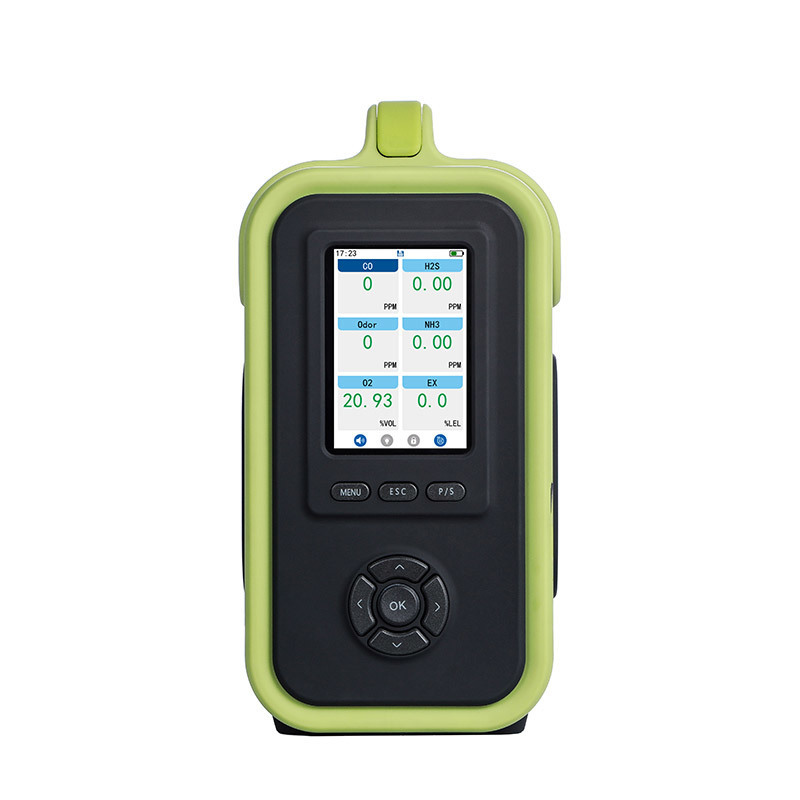 SKY8000 Portable Gas Analyzer Support to Monitor 1-18 Gas Types With LCD Display for Real Time Data and Chart