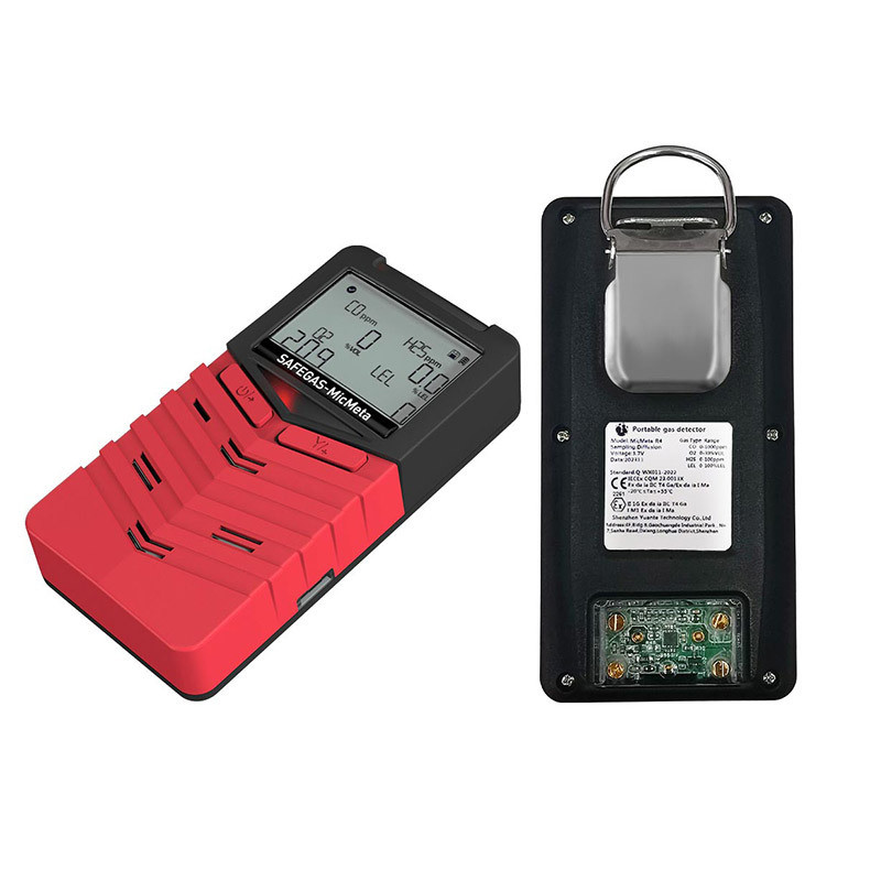 Diffusion Gas Detector for CO with 0–500ppm Range IP66/IP68 Protection and Man Down Alarm