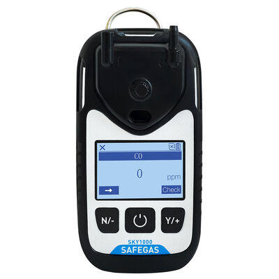 Tragbarer CO-Detektor mit doppelter Probenahme durch Pumpendiffusion und Datalogger für die Detektion von Kohlenmonoxid